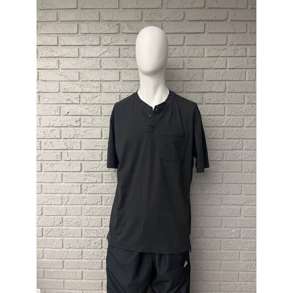 Duluth Trading Black Longtail Men Short Sleeve T-Shirt Size M